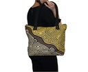 BAG SATCHEL ABORIGINAL DESIGN - FIRE COUNTRY DREAMING - THEO (FAYE) NANGALA HUDSON