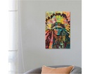 ICANVAS &quot;NATIVE AMERICAN II&quot; BY DEAN RUSSO CANVAS PRINT