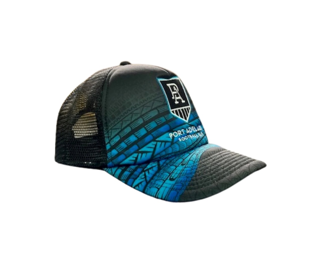 PORT ADELAIDE POWER INDIGENOUS TRUCKER CAP