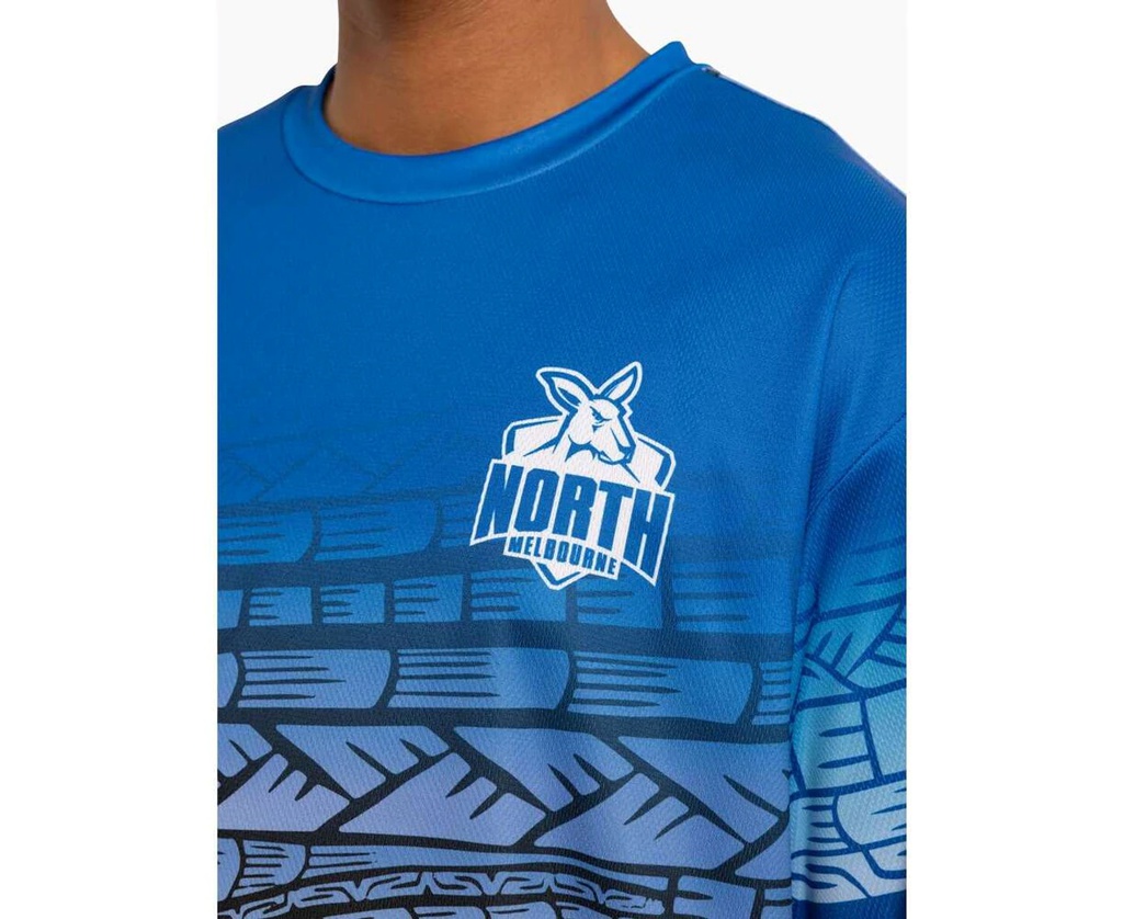 NORTH MELBOURNE KANGAROOS 2024 INDIGENOUS TEE