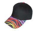 CAP ABORIGINAL DESIGN - GUDHU GALBA (RAINBOW RIVER) DESIGN - JEDESS HUDSON