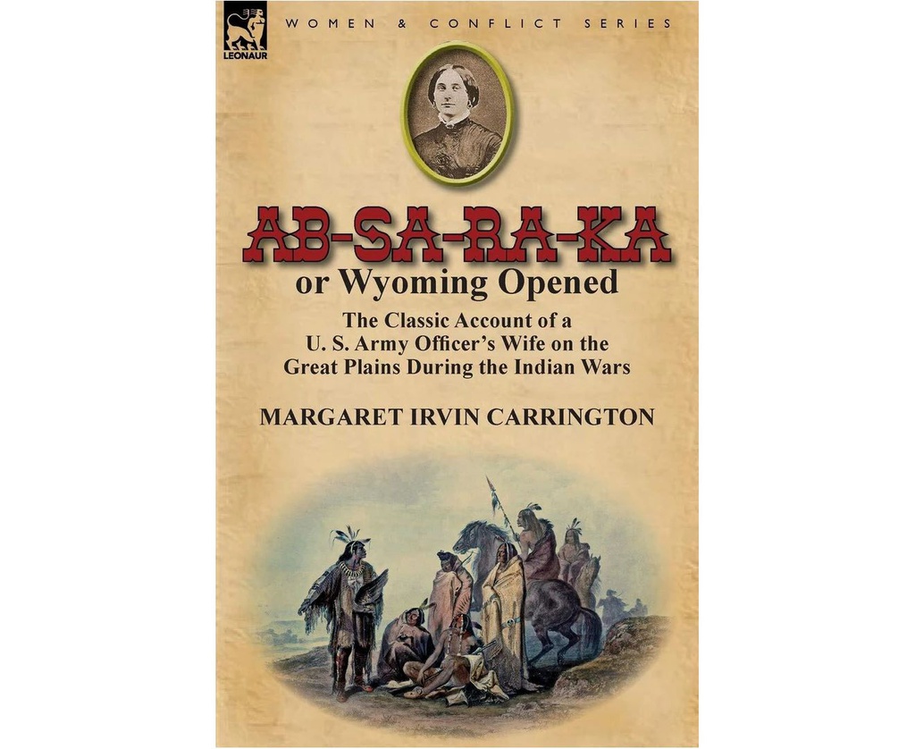 AB-SA-RA-KA OR WYOMING OPENED PAPERBACK BOOK