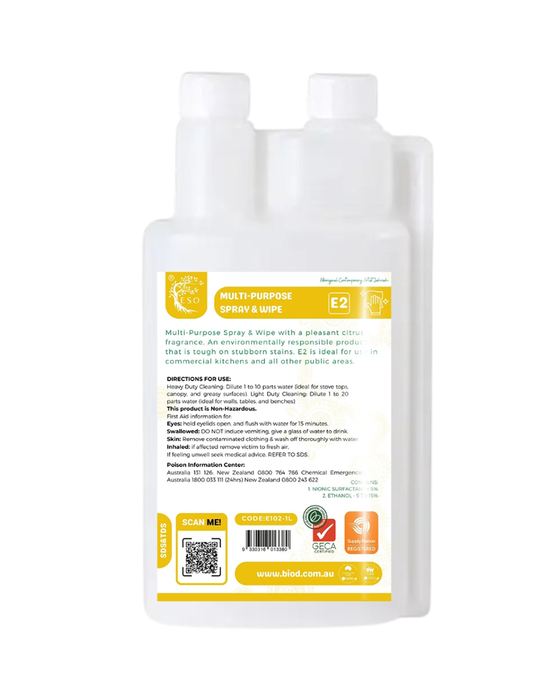 E2 - ESO MULTI-PURPOSE SPRAY &amp; WIPE-1L