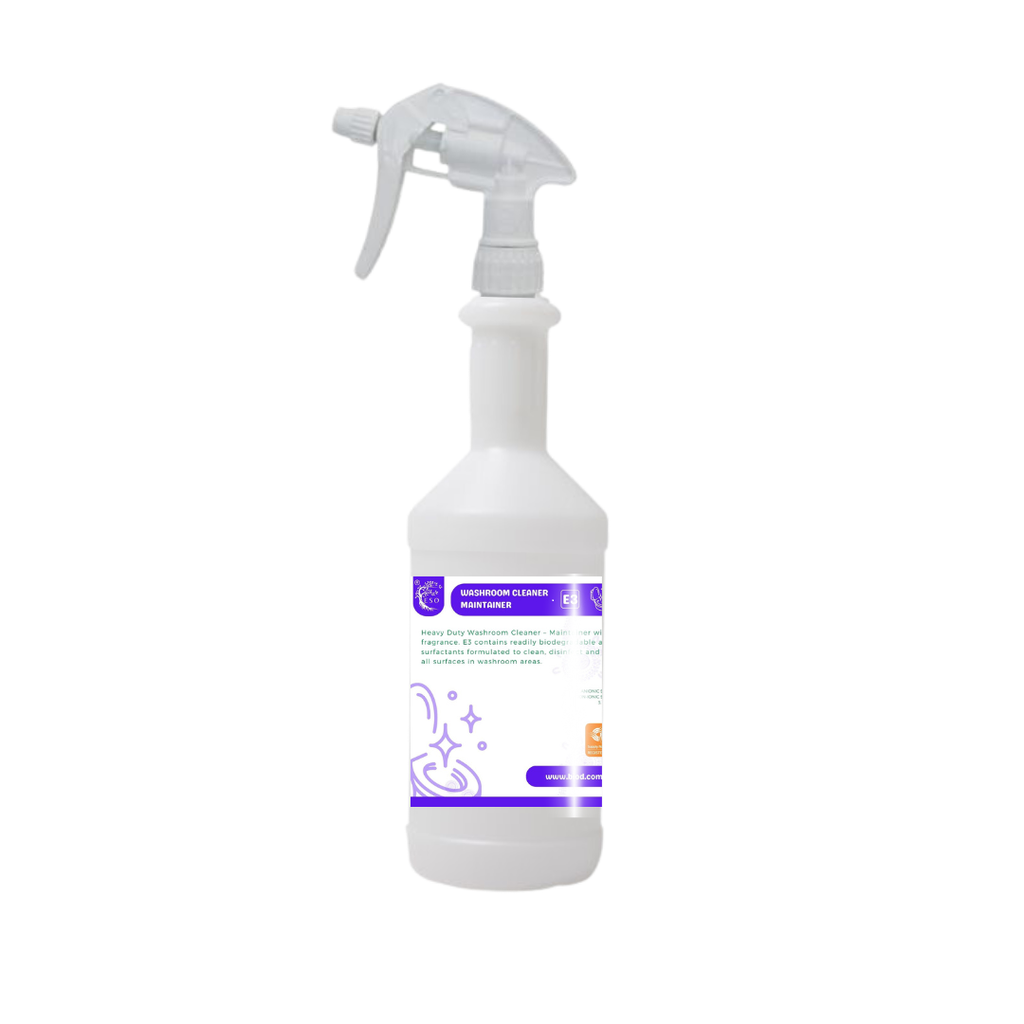 E3 - ESO WASHROOM CLEANER MAINTAINER EMPTY SQUIRT BOTTLE-750ML