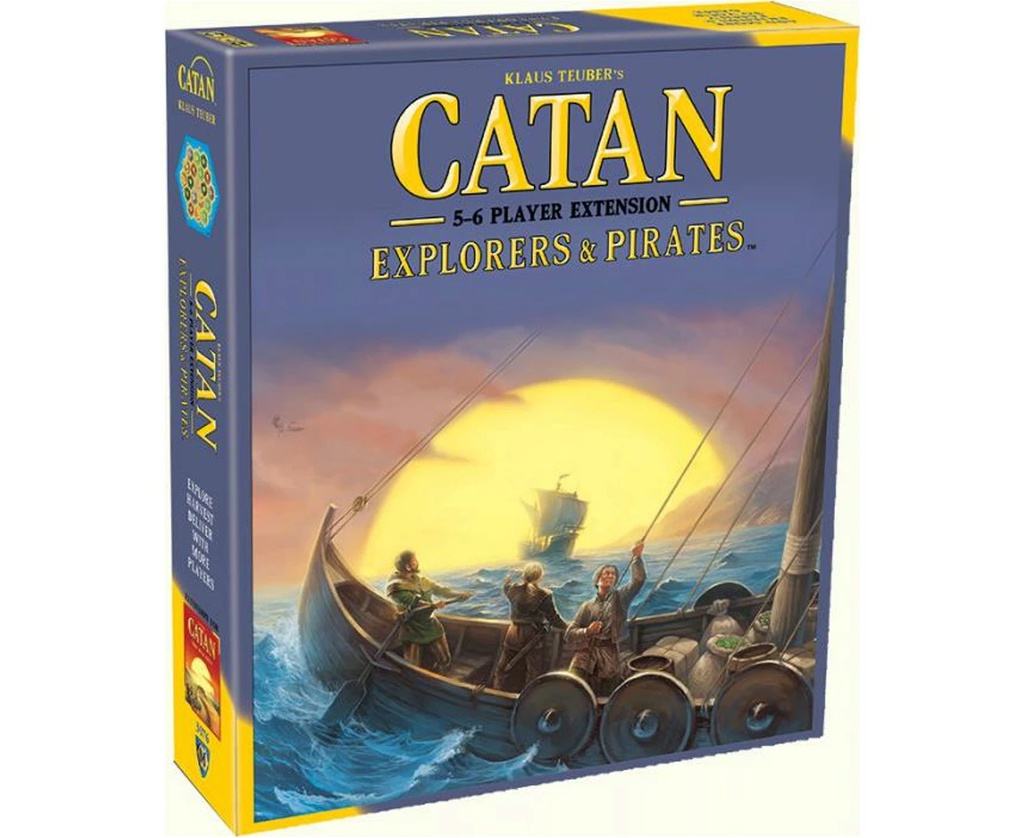 CATAN: EXPLORERS &amp; PIRATES EXTENSION 5 6 PLAYERS