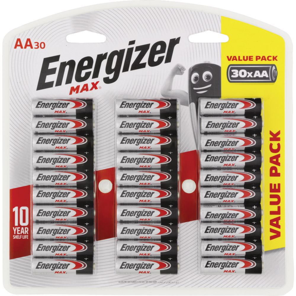 ENERGIZER® MAX AA BATTERY 24PK