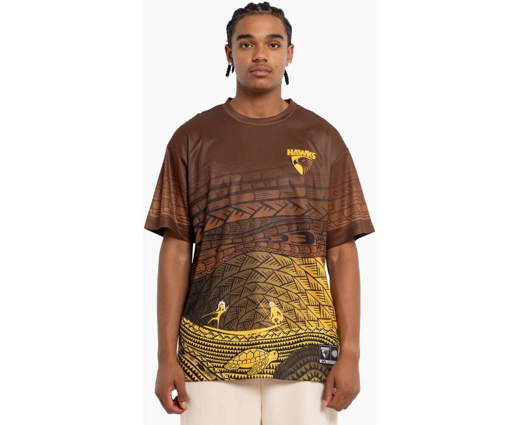 HAWTHORN HAWKS 2024 INDIGENOUS TEE