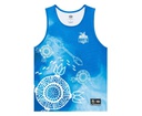 NORTH MELBOURNE KANGAROOS INDIGENOUS MENS TRAINING SINGLET