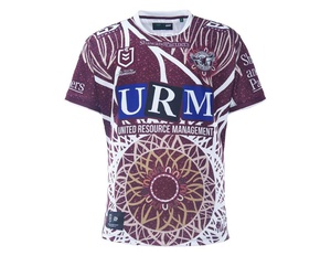 [CH_0085] MANLY SEA EAGLES NRL 2023 DYNASTY INDIGENOUS JERSEY SIZES S-3XL