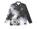 COLLINGWOOD MAGPIES INDIGENOUS MENS LONG SLEEVE POLO