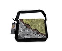 BAG SATCHEL ABORIGINAL DESIGN - FIRE COUNTRY DREAMING - THEO (FAYE) NANGALA HUDSON