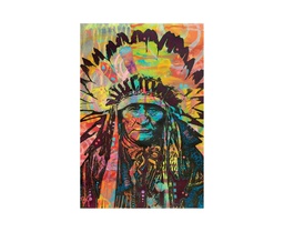 [CH_0182] ICANVAS &quot;NATIVE AMERICAN II&quot; BY DEAN RUSSO CANVAS PRINT