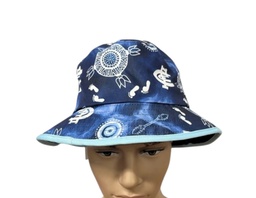 [CH_0564] CARLTON BLUES ADULTS INDIGENOUS BUCKET HAT