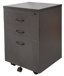 RAPID WORKER MOBILE PEDESTAL 3-DRAWER LOCKABLE 690 X 465 X 447MM (IRONSTONE)