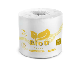 [P100148A] BIOD - DELUXE CONVENTIONAL TOILET ROLLS 2PLY 400SHEET X 48 10CMX10CM