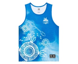 [CH_0071] NORTH MELBOURNE KANGAROOS INDIGENOUS MENS TRAINING SINGLET