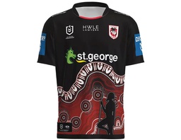 [CH_0083] ST GEORGE ILL DRAGONS NRL 2023 CLASSIC INDIGENOUS JERSEY SIZES S-7XL