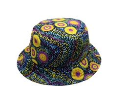 [CH_0214] HAT ABORIGINAL DESIGN - SEVEN SISTERS DREAMING DESIGN - ATHENA NANGALA GRANITES